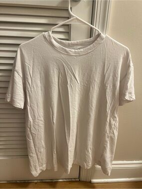 Old Navy White Short Sleeve Crew T-Shirt